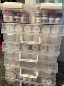 Dip Manicure Powder Lot - 600+ Jars