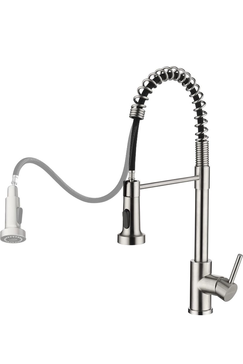 Kitchen Faucets Silver Commercial 