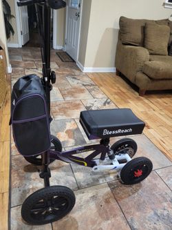 BlessReach Knee Scooter with Bag