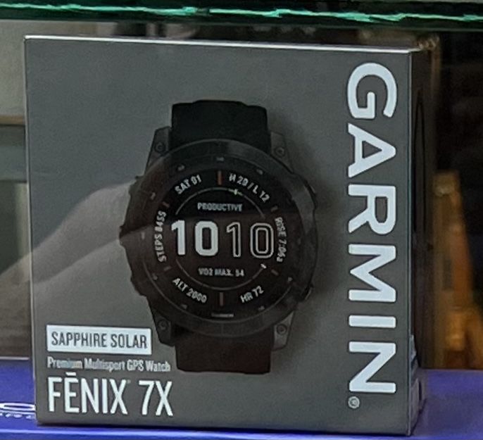 Open Box Garmin Fenix 7X Sapphire Sapphire Solar Edition Watch