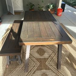 Table & Bench 