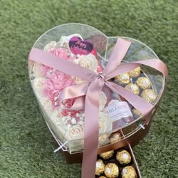 Acrylic Valentines heart