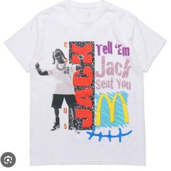Travis Scott McDonald Smile T Shirt