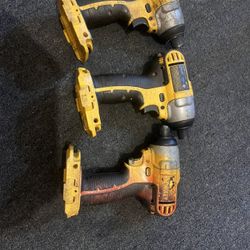 Dewalt dc825 18 volt cordless impact driver 1/4 in Drill 