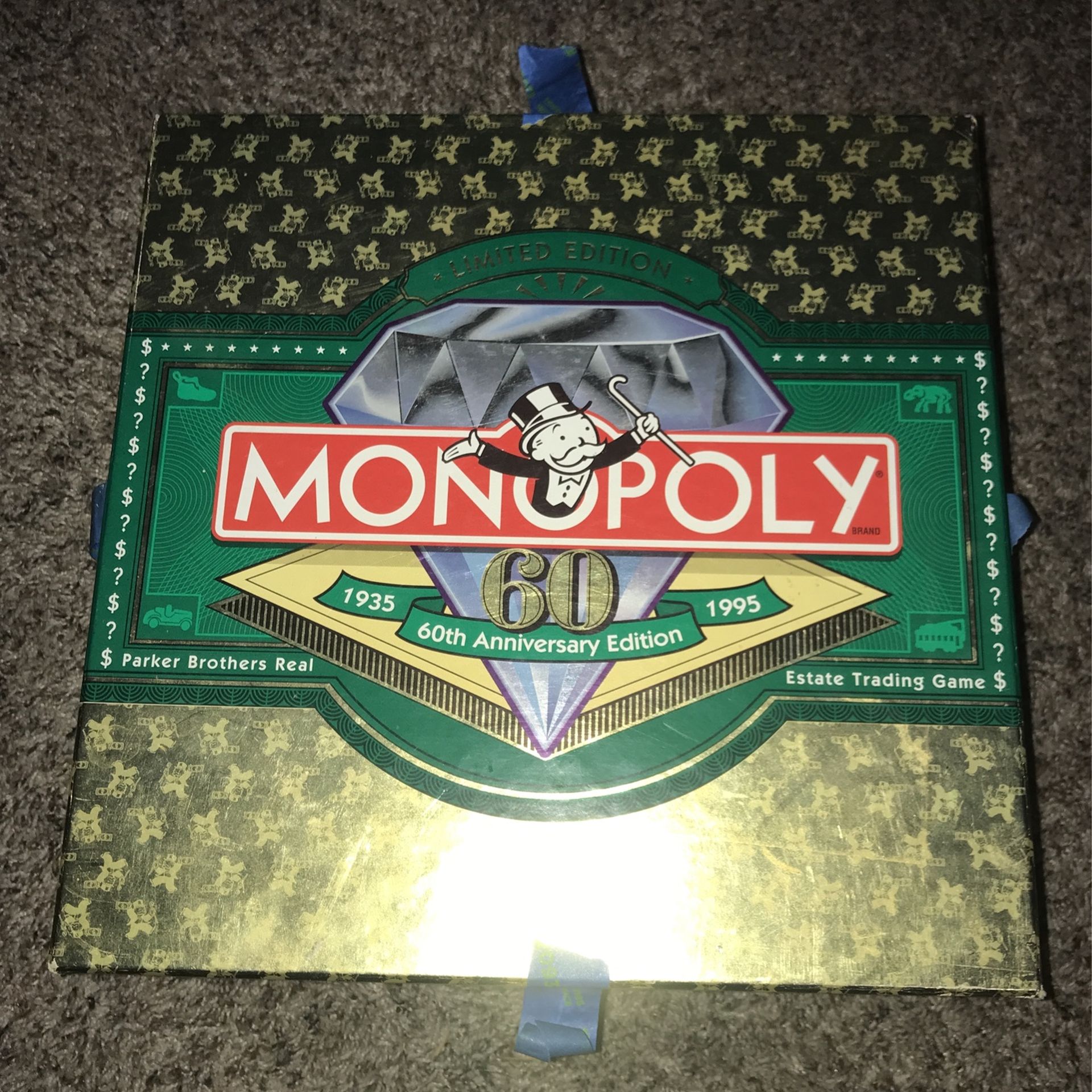 Monopoly 60th Anniversary Edition Vintage (1995)