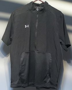 Under Armour Quarter-Zip Short Sleeve Pullover, Size XL