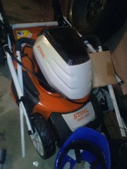 New Stihl 36V electric lawn mower
