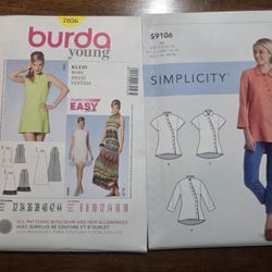 Simplicity And Burda Size 10-18