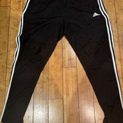 Adidas black And White Joggers