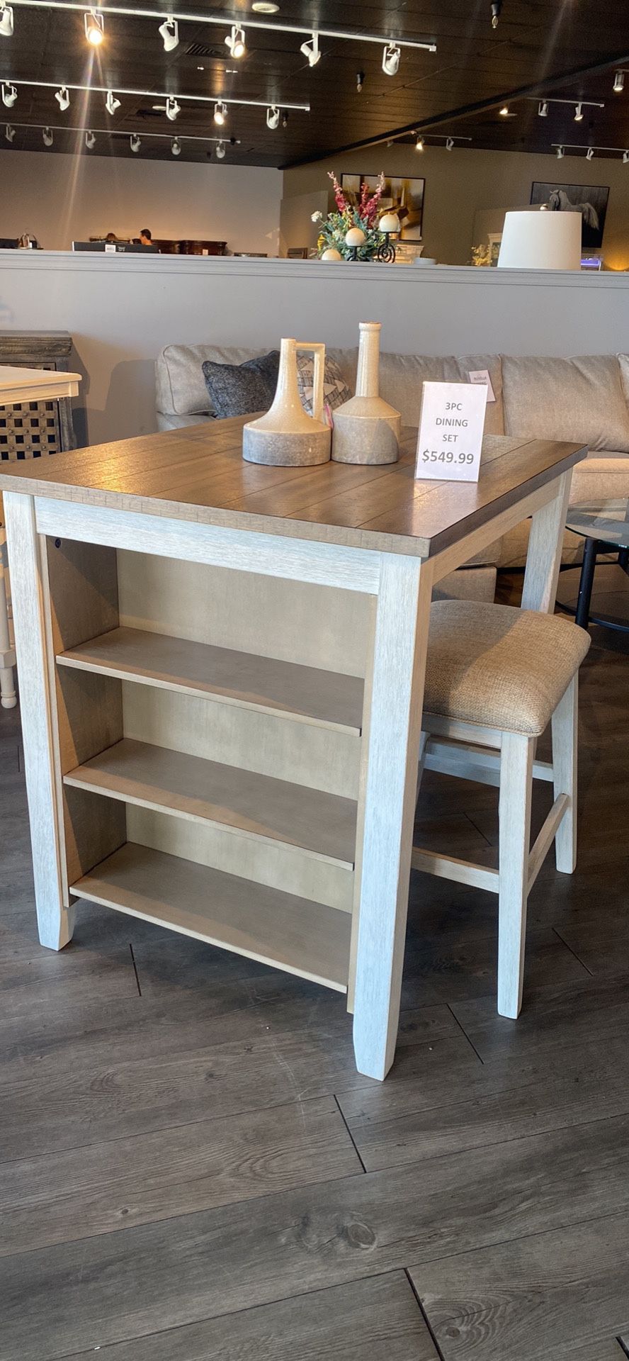 Table And 2 Stools