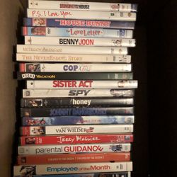 22 Comedy DVDs Lot 1    $1. Ea. or $15. For All
