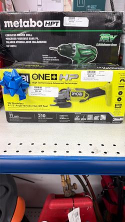 Ryobi 18v Brushless 4-1/2 Angle Grinder/cut-off Tool