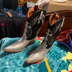 Black Stone Cowboy Boots 