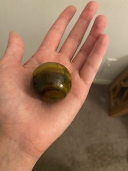100% Authentic Tigers Eyes Sphere Rock