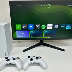 Xbox Series S 512GB All-Digital Console with 2 Xbox Wireless Controller - 120FPS