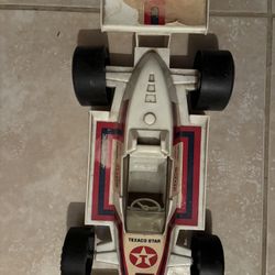 Vintage Texaco Star #7  Plastic Race Car 