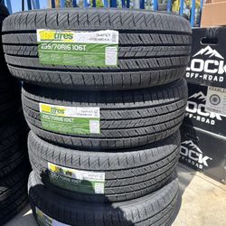 235/70/16 TBB Ht Set Of 4 New Tires Installed And Balanced