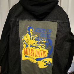 Miles Davis custom jean jacket 🎺