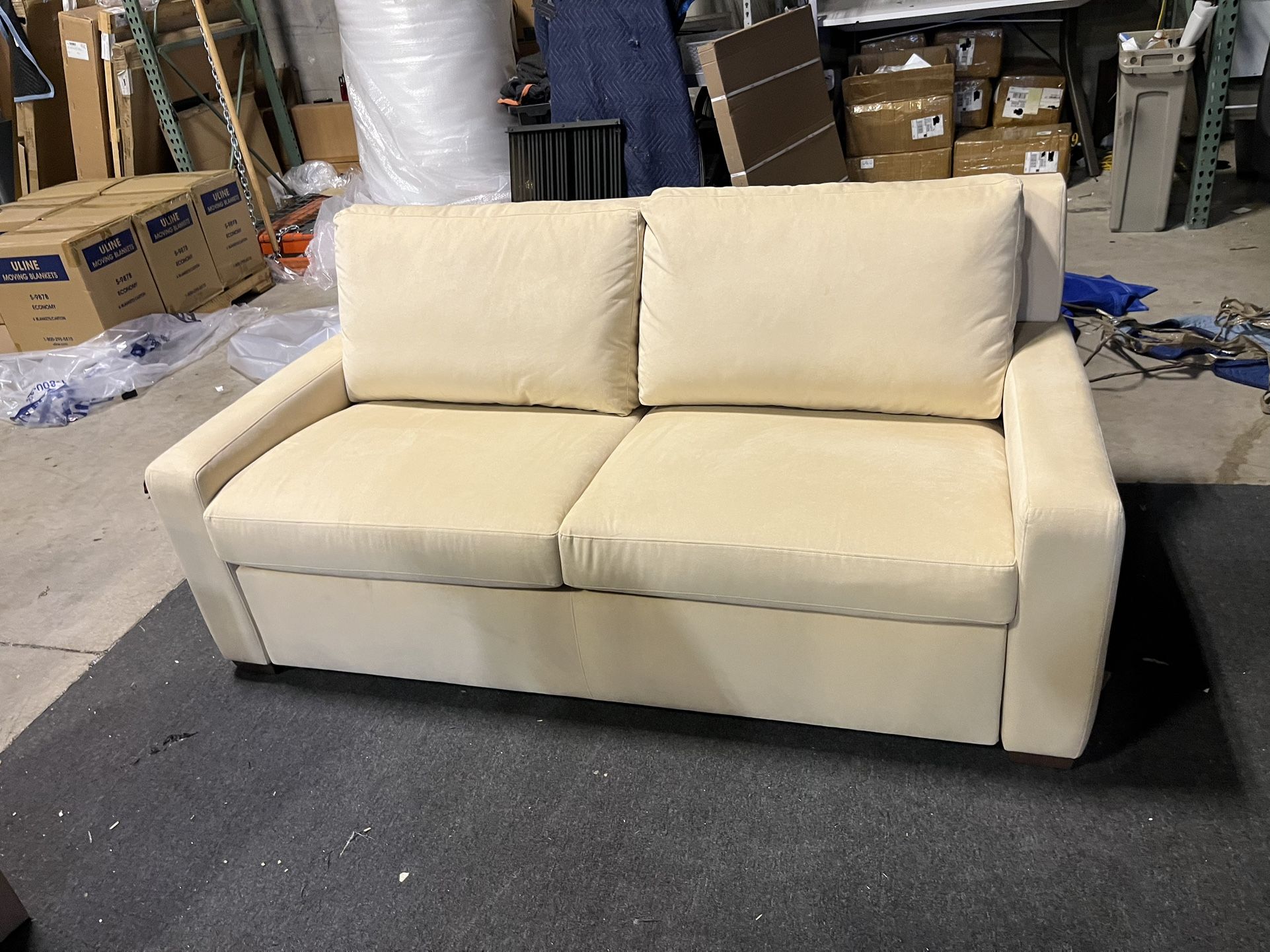 American leather Queen Sleeper Sofa Foam Mattress