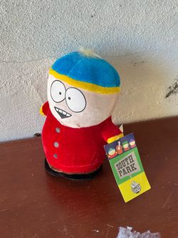 Near Mint Condition! 2008 Comedy Central South Park Cartman Plush 11" X 5" X 8"