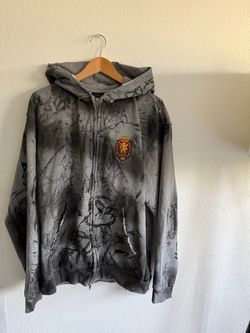 Balenciaga graffiti zip up