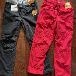 Brand New Gymboree Fleeced Lined Pants Size 6