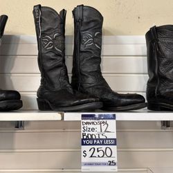 Harley Davidson boots size 12