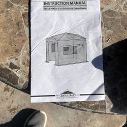 8x6  Portable Green House 