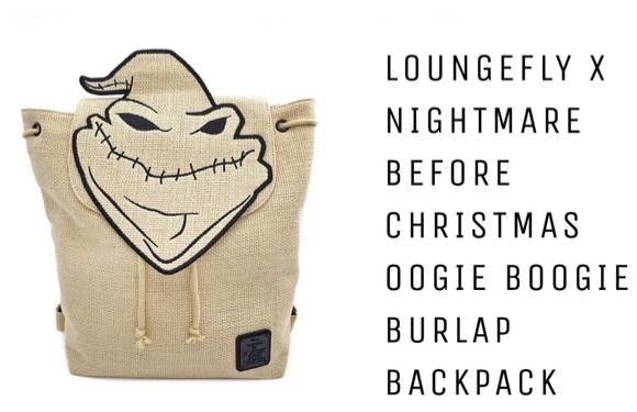 Oogie Boogie Burlap Backpack