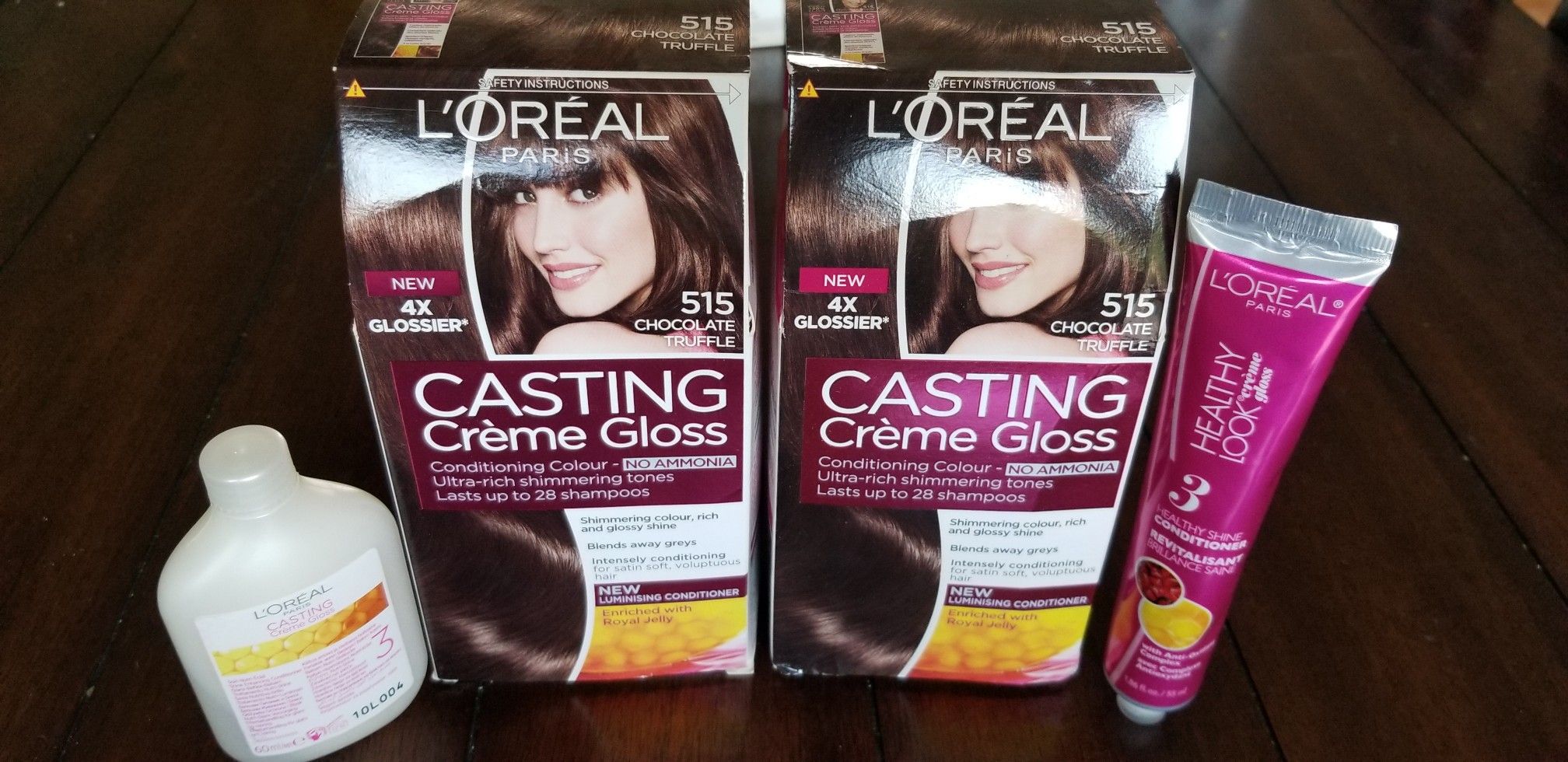 Hair color with extras