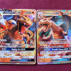Charizard Pokemon Cards - GX - Lightly Played