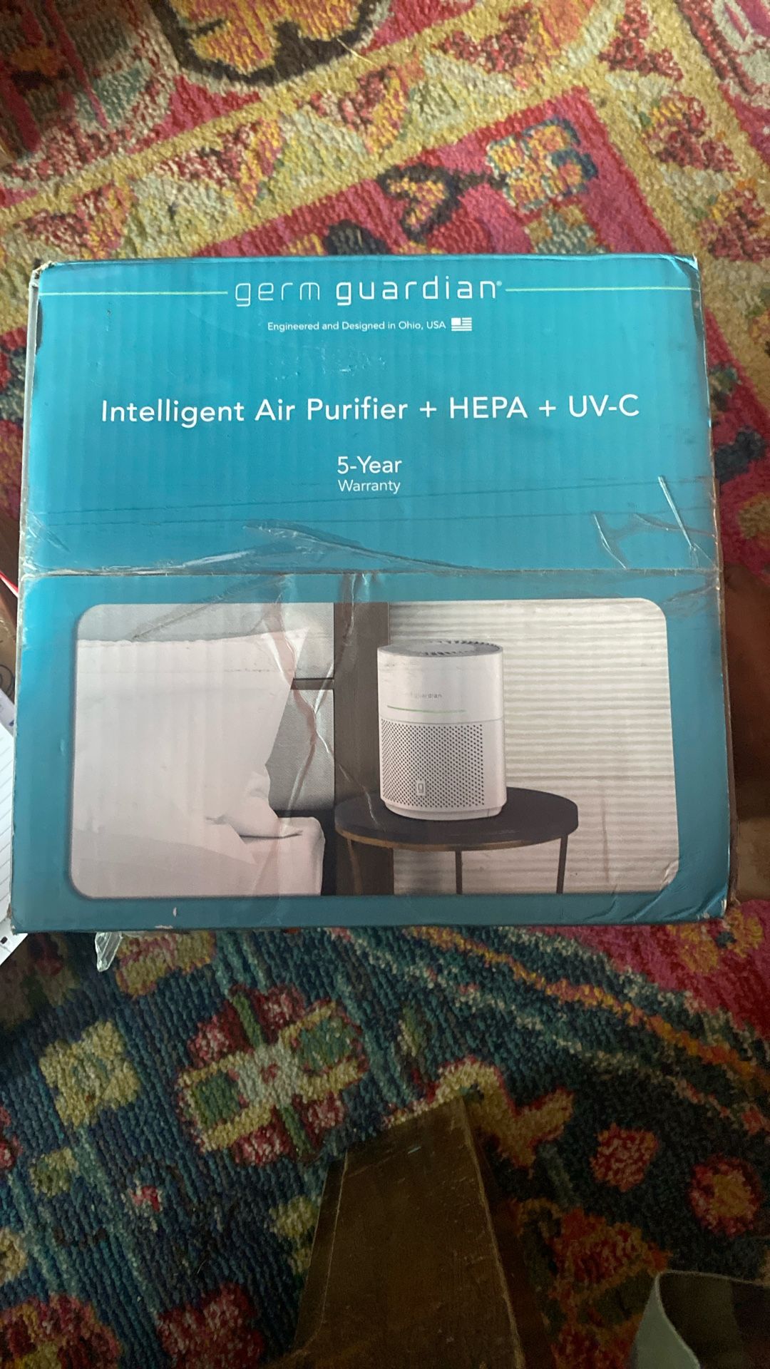 Germ, Guardian, Intelligent,air purifier