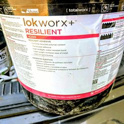 Variety of 4 gallon high quality adhesives