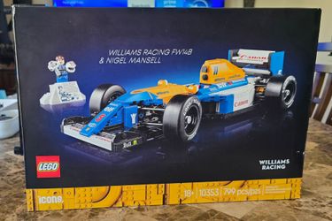 Lego 10353 Williams Racing FW14B and Nigel Mansell F1 New!