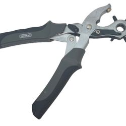 General Tools 72 Leather Hole Punch Tool - 6 Multi-Hole Sizes