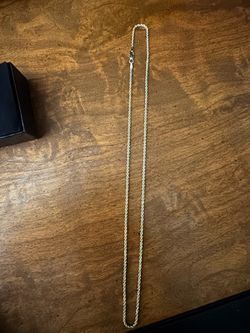 10k gold rope chain