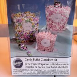Wilton Candy Buffet Container Kit