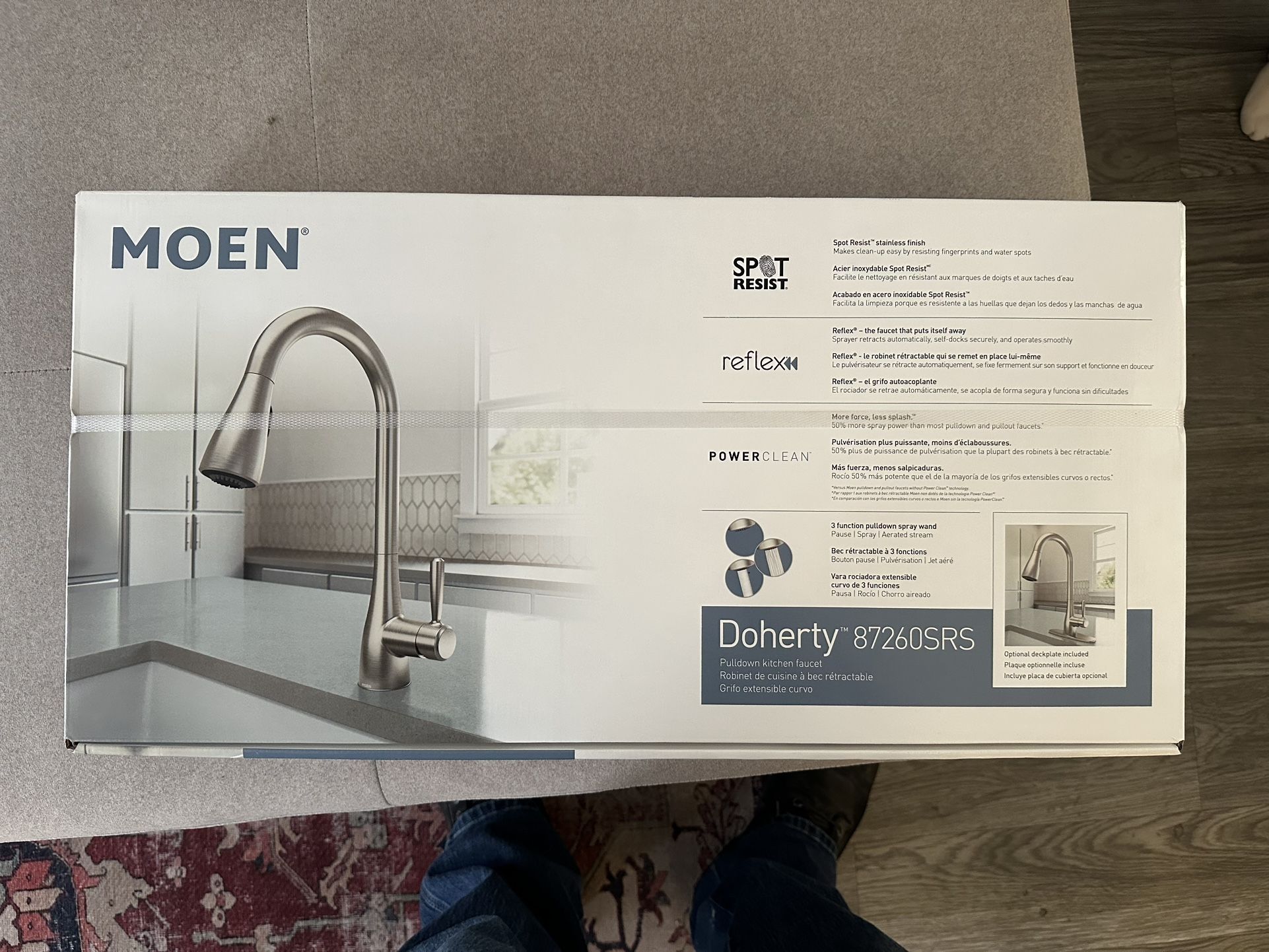 Brand New Moen Kitchen Faucet 75 OBO