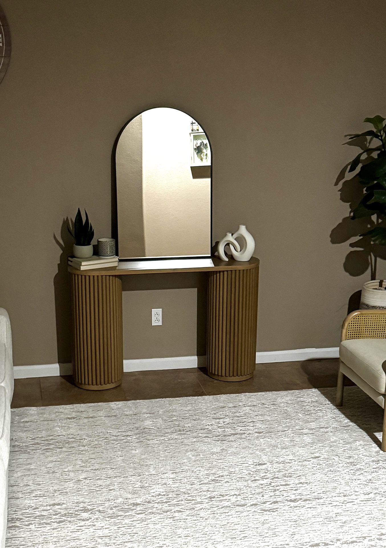 Dowel Console Table from Thresholdâ„¢ designed with Studio McGe