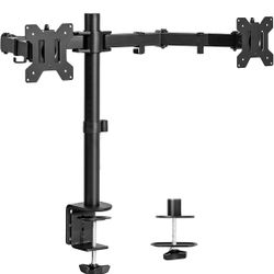 Monitor Desk Mount With Two Monitors