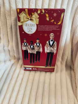 2025 Holiday Ken barbie. NRFB