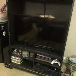 All Black TV Cabinet