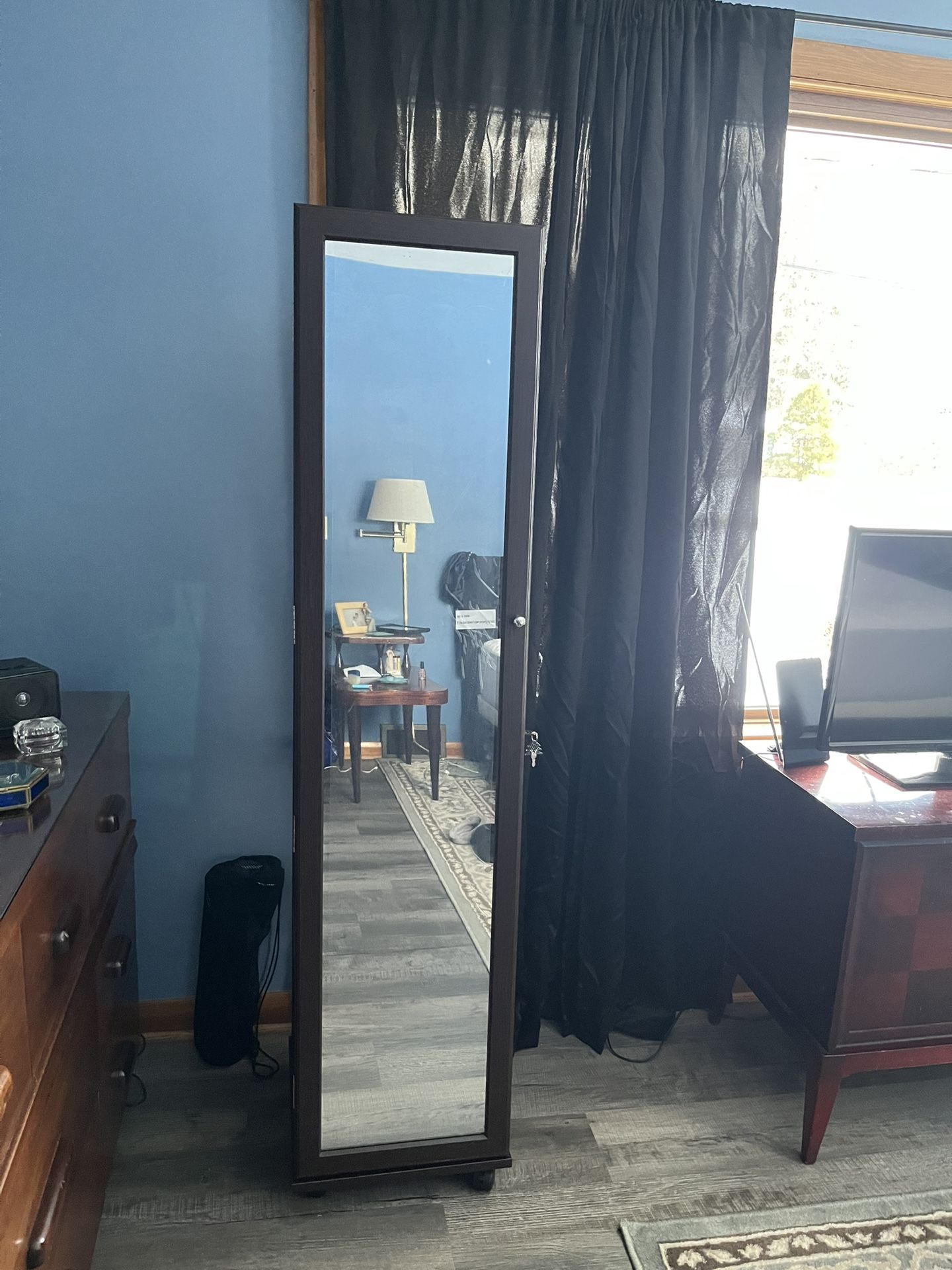 Mirror Jewelry Cabinet