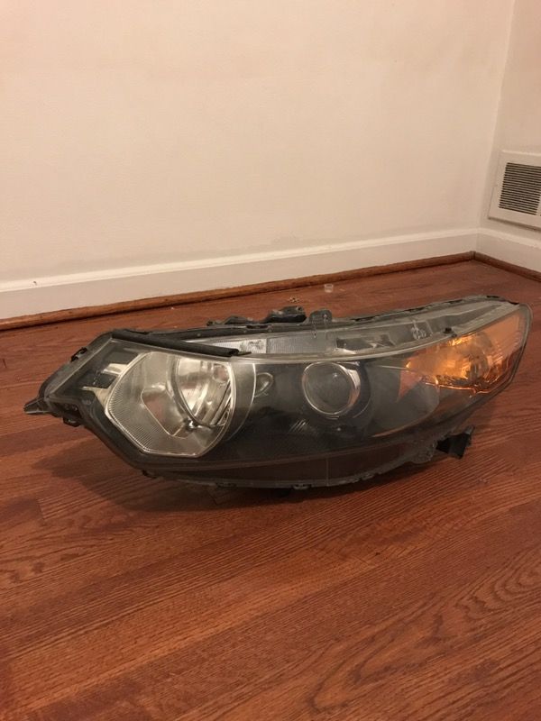 Acura TSX Headlight left side 2009-2013