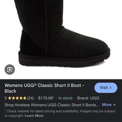 Ugg Black Boots 
