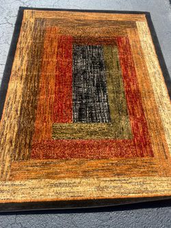 Modern colorful rug 5/7