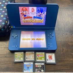 Nintendo Ds XL + Games 