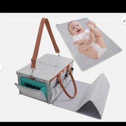 Baby Diaper Caddy Organizer with Lid, Large Diaper Basket Organizer