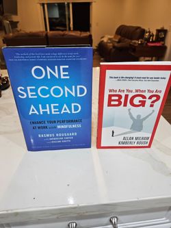 Personal Development Book Bundle One Second Ahead Who Are You When You Are BIG