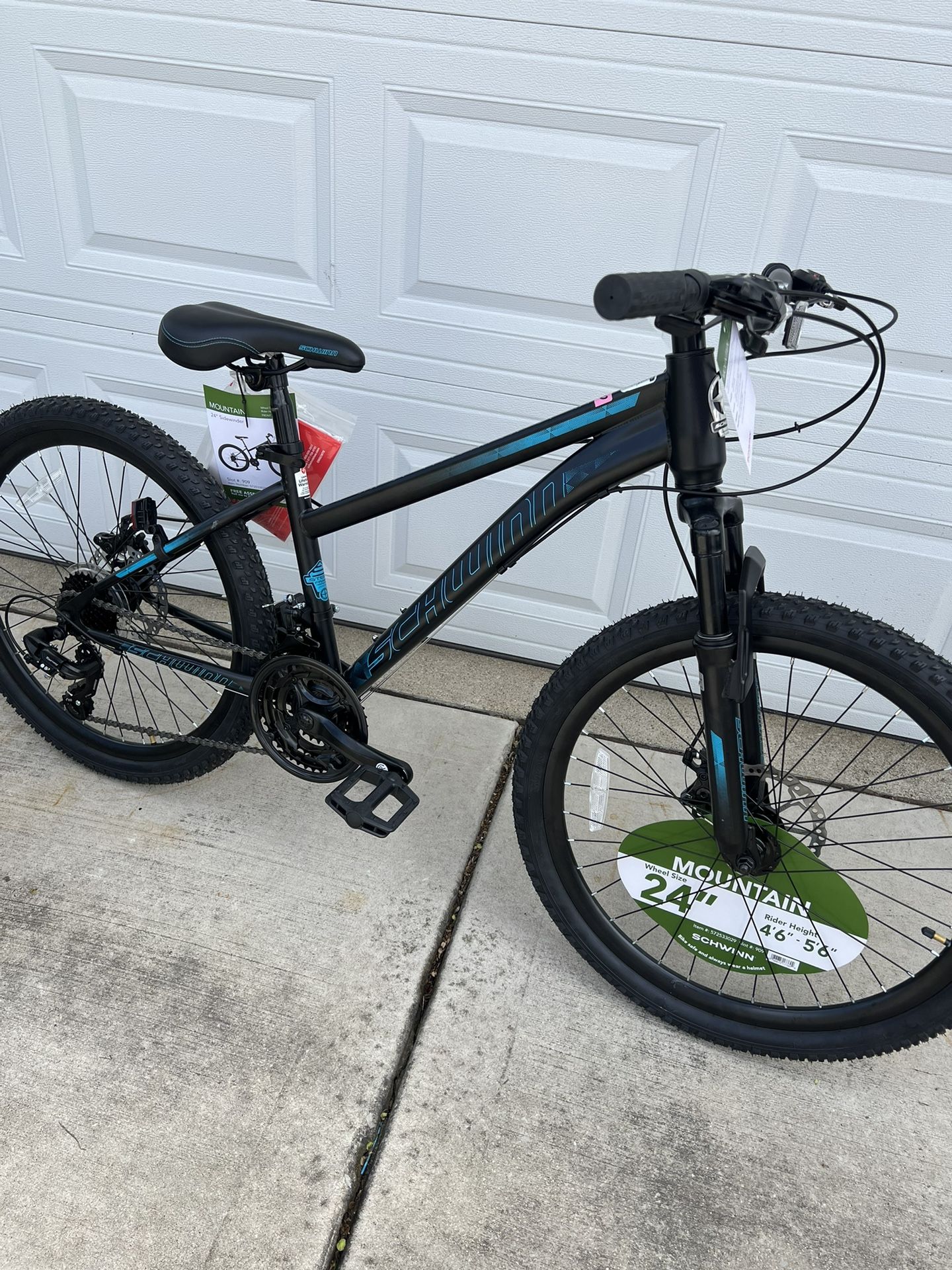 black green 26 inch schwinn sidewinder
